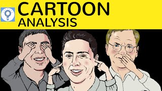 Cartoon Analysis  How to write a cartoon analysis  description  Cartoons analysieren in Englisch [upl. by Adnorat]