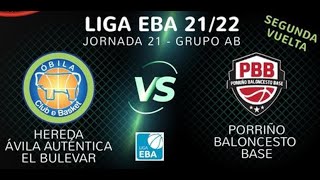 Hereda  Ávila Auténtica  CC EL Bulevar VS Porriño Baloncesto Base [upl. by Loggins]