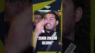 quotZehir zıkkım olsunquot fenerbahçe galatasaray derbi mourinho alikoç ismailkartal röportaj [upl. by Tollmann]