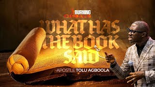 WHAT HAS THE BOOK SAID Apostle Tolu Agboola [upl. by Suriaj]