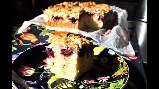 Broombeerkuchen mit streusel  Tarta de moras con Thermomix ® [upl. by Aynatahs233]