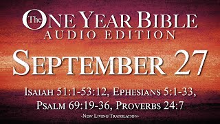 September 27  One Year Bible Audio Edition [upl. by Ruffi]