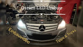 Osram LED  Einbauvideo  Von H7 zu LED [upl. by Jovitta]