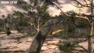 Argentinosaurus Feeding  Planet Dinosaur  Episode 5  BBC [upl. by Wren]