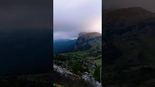 Dolomites Italy travel travelvlog camping summer sunset europe tourism hiking mount alps [upl. by Nyberg]