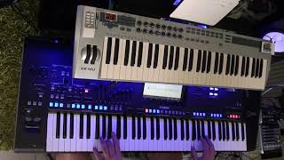 MLTR Paint my love  Cover by Albert on Yamaha Genos [upl. by Atinreb113]