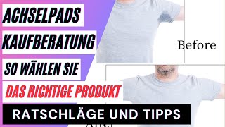 Achselpads Vergleich Die besten Schweißpads im Test So wählen Sie das richtige Produkt [upl. by Crispas]