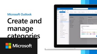 Create and manage categories in the new Outlook for Windows [upl. by Lucilia335]