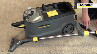 Karcher Puzzi 101 102 Carpet Upholstery Cleaner [upl. by Sanoy]