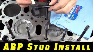 The Easy Way to Install ARP Head Studs [upl. by Medarda412]