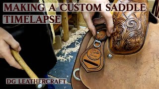 Making a Custom Saddle Timelapse [upl. by Goodman]