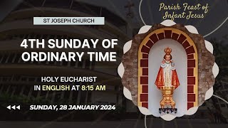 Sunday Live Holy Eucharist  Sunday Mass at 815 am 28th Jan 2024 St Joseph Church Mira Road [upl. by Ellery514]