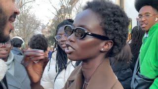 ANOK YAI AT PACO RABANNE FALL WINTER 2023 SHOW IN PARIS [upl. by Mcmurry]