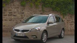 Essai Kia Ceed SW 2010 [upl. by Collier126]