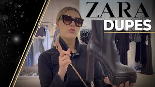 DUPES DE MARCAS DE LUJO EN ZARA  priscilaescoto [upl. by Rafa999]