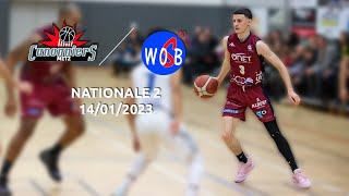 Metz Canonniers  WOSB  Nationale 2  14012023 [upl. by Ainosal]