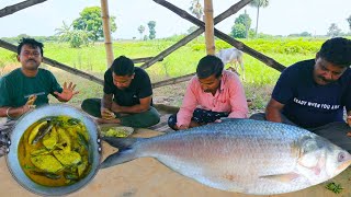 আজ আমরা ইলিশ দিয়ে কিভাবে রান্না করে খেলাম দেখুন  Bengali style ilish fish recipe  village food [upl. by Frazer]