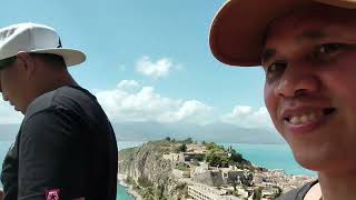 We climbed in Nafplio Greece Mountain castle Part II [upl. by Cohby]