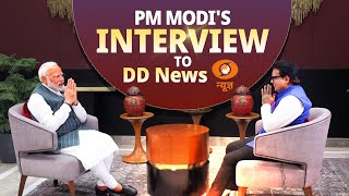 LIVE PM Modis interview to DD News [upl. by Fulvia]