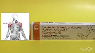 Influvac Tetra 20212022 vaccine for InfluenzaFlu review by DRx Ronak Choudhary in hindi uses [upl. by Dalia]