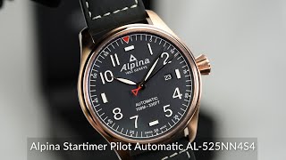 Alpina Startimer Pilot Automatic AL525NN4S4 [upl. by Parke735]