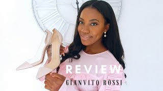 THE MOST COMFORTABLE LUXURY HEELS  Gianvito Rossi quotPlexiquot Review amp TryOn [upl. by Fromma]