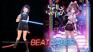 Beat Saber Kizuna AI  AIAIAI feat Yasutaka Nakata EXPERT [upl. by Wilkinson837]