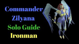 OSRS  Commander Zilyana Solo Guide for Ironmen [upl. by New634]