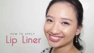 How to Apply Lip Liner [upl. by Tristan]