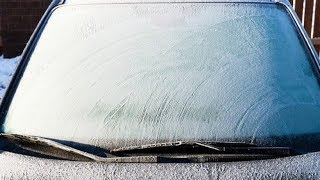 This Weatherman Reveals The Secret To Defrosting Your Windshield In SECONDS [upl. by Alleuqcaj]