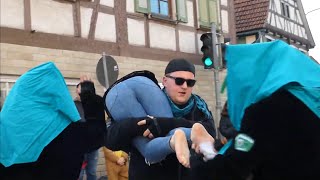 Fasnet clips in slow motion [upl. by Artinek935]