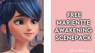 FREE MARIENTTE AWAKENING SCENEPACK ✨ [upl. by Ynaiffit904]