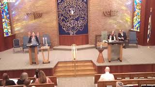 Celebrate Erev Shabbat worship with Cantor Clissold and Rabbi Edelman [upl. by Bryon]