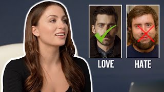 Mens Facial Hair Styles That Women LOVE amp HATE  Girls React [upl. by Alejoa]