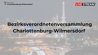 20240125 BVV Sitzung CharlottenburgWilmersdorf – Livestream [upl. by Berkman]