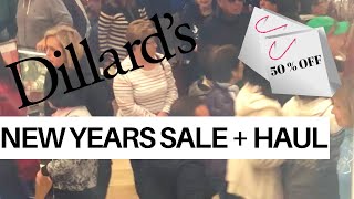 Dillard’s New Year Sale 2020 Haul  About Sale [upl. by Yuria577]