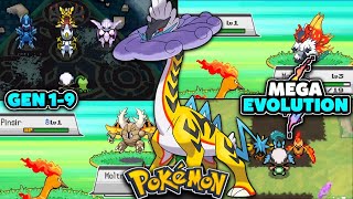 NEW POKEMON NDS ROM HACK WITH GEN 9 NEW STORY PARADOX FORMS MEGA EVOLUTION amp MORE 2024 [upl. by Rafaello443]