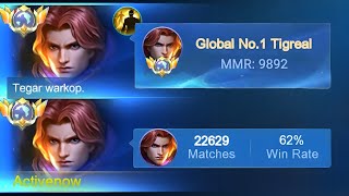 I FINALLY MET BEST TIGREAL IN THE WORLD  TOP 1 GLOBAL TIGREAL  Mobile Legends [upl. by Thirza]