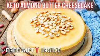 Keto Almond Butter Cheesecake  Easy Keto Recipes [upl. by Ymma576]