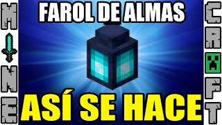 COMO HACER FAROL DE ALMAS EN MINECRAFT [upl. by Devina]