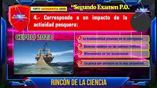 📢2º EXAMEN CEPRU PRIMERA OPORTUNIDAD 2023  GEOGRAFÍA👨‍🏫 111123 [upl. by Leitnahs380]