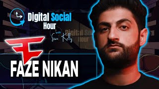 FaZe Nikan Is Going All In On Boxing  Digital Social Hour 112 [upl. by Iarahs]