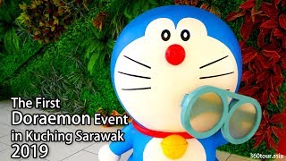 The First Doraemon Event in Kuching Sarawak 2019  Vivacity Megamall Kuching [upl. by Seymour]