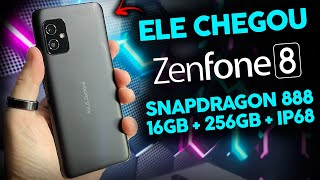 ASUS anuncia Zenfone 8 Handson e primeiras impressões [upl. by Acinoed]