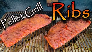 Pellet Grill Ribs  Super Tender Ribs [upl. by Tniassuot]