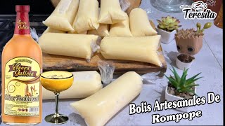 Bolis Artesanales de Rompope muy bien Vendidos 💰💵Receta aquí [upl. by Percival]