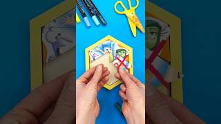 Solving Paper Craft Puzzle by Inside Out 🧩insideout2 insideout papercraft puzzle puzzles diy [upl. by Neill]