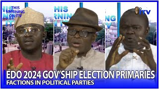 EDO 2024  Handling Factionalism Within Political Parties Participating in the Election  TMI [upl. by Adnilemre]