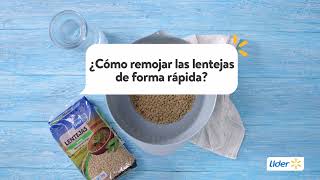 Consejo para cocinar lentejas  ConsejoLider [upl. by Yadrahc697]