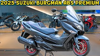 2025 SUZUKI BURGMAN 400 ABS Premium Scooter With Unbeatable Performance [upl. by Aisorbma]